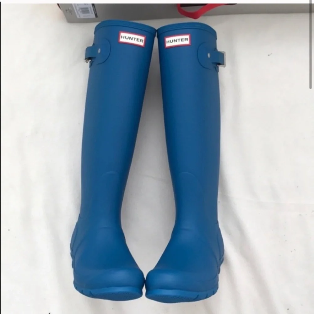 Hunter Original Tall Matte Rain Boots - Picture 3 of 4